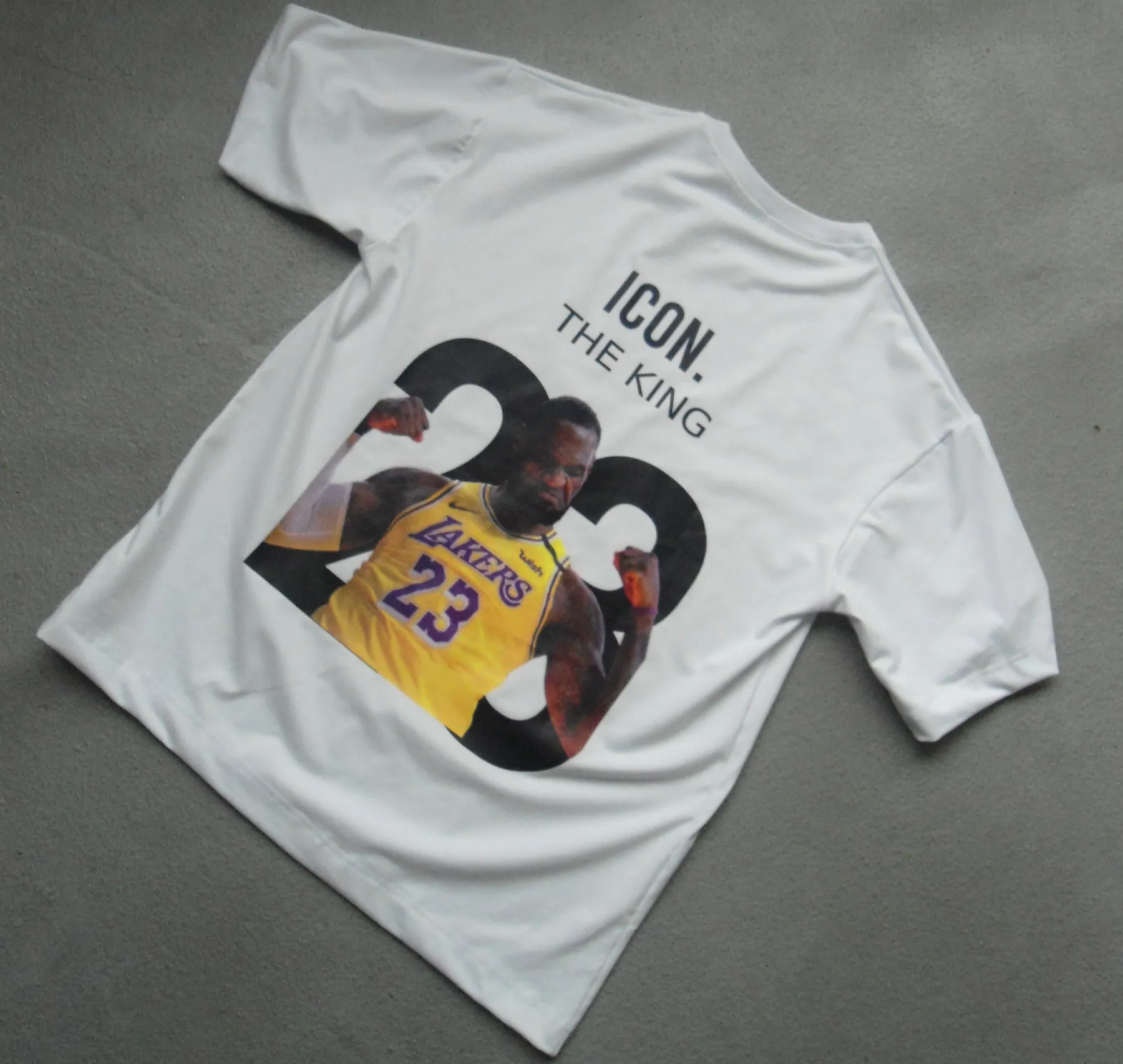 LEBRON tee — athlete graphic